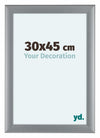 Como MDF Bilderrahmen 30x45cm Silber Matt Vorne Messe | Yourdecoration.at