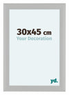 Como MDF Bilderrahmen 30x45cm Weiss Gemasert Vorne Messe | Yourdecoration.at
