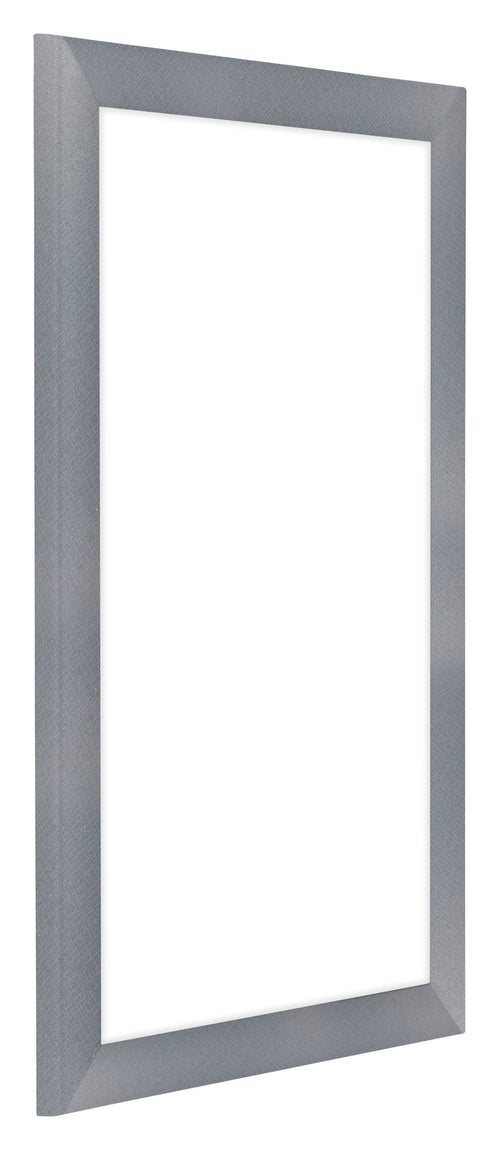 Como MDF Bilderrahmen 30x50cm Aluminium Geburstet Vorne Schrag | Yourdecoration.at