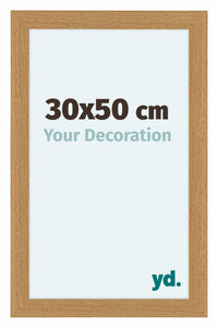 Como MDF Bilderrahmen 30x50cm Buche Vorne Messe | Yourdecoration.at