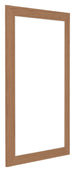 Como MDF Bilderrahmen 30x50cm Nussbaum Hell Vorne Schrag | Yourdecoration.at