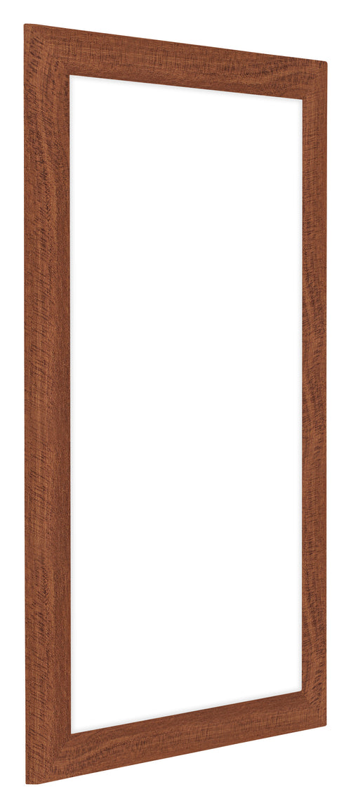 Como MDF Bilderrahmen 30x50cm Nussbaum Vorne Schrag | Yourdecoration.at
