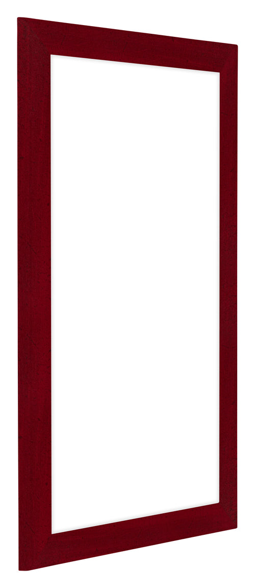 Como MDF Bilderrahmen 30x50cm Weinrot Gewischt Vorne Schrag | Yourdecoration.at