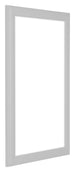 Como MDF Bilderrahmen 30x50cm Weiss Hochglanz Vorne Schrag | Yourdecoration.at