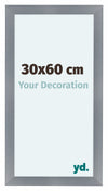 Como MDF Bilderrahmen 30x60cm Aluminium Geburstet Vorne Messe | Yourdecoration.at