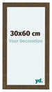 Como MDF Bilderrahmen 30x60cm Gold Antik Vorne Messe | Yourdecoration.at