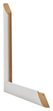 Como MDF Bilderrahmen 30x60cm Weiss Matt Querschnitt | Yourdecoration.at