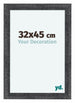 Como MDF Bilderrahmen 32x45cm Grau Gewischt Vorne Vorne | Yourdecoration.at