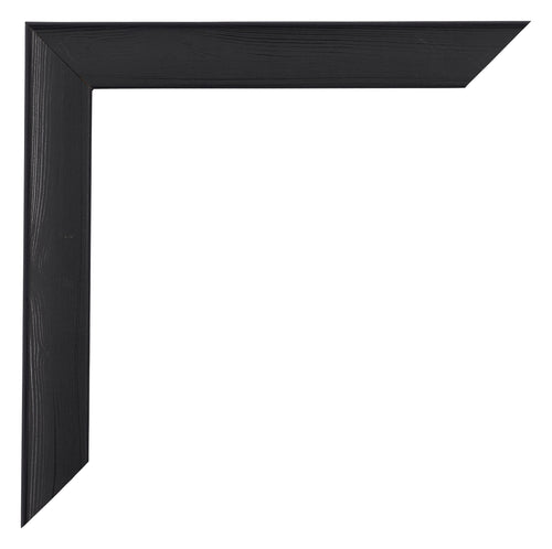 Como MDF Bilderrahmen 32x45cm Schwarz Gemasert Ecke | Yourdecoration.at