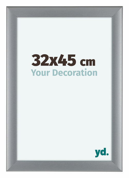 Como MDF Bilderrahmen 32x45cm Silber Matt Vorne Vorne | Yourdecoration.at