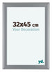 Como MDF Bilderrahmen 32x45cm Silber Matt Vorne Vorne | Yourdecoration.at