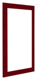 Como MDF Bilderrahmen 32x45cm Weinrot Gewischt Vorne Schrag | Yourdecoration.at