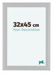 Como MDF Bilderrahmen 32x45cm Weiss Hochglanz Vorne Vorne | Yourdecoration.at