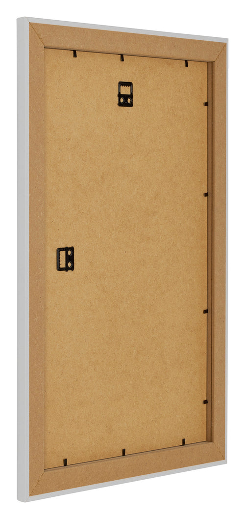 Como MDF Bilderrahmen 32x45cm Weiss Matt Ruckseite Schrag | Yourdecoration.at