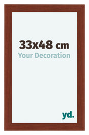 Como MDF Bilderrahmen 33x48cm Kirschbaum Vorne Vorne | Yourdecoration.at