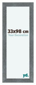 Como MDF Bilderrahmen 33x98cm Eisen Gewischt Vorne Vorne | Yourdecoration.at