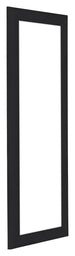 Como MDF Bilderrahmen 33x98cm Schwarz Gemasert Vorne Schrag | Yourdecoration.at
