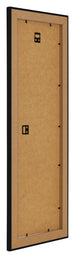 Como MDF Bilderrahmen 33x98cm Schwarz Hochglanz Ruckseite Schrag | Yourdecoration.at