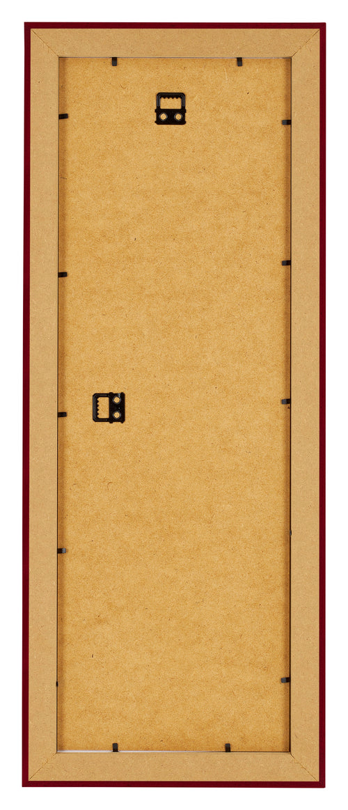 Como MDF Bilderrahmen 33x98cm Weinrot Gewischt Ruckseite | Yourdecoration.at