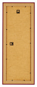 Como MDF Bilderrahmen 33x98cm Weinrot Gewischt Ruckseite | Yourdecoration.at