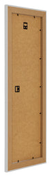Como MDF Bilderrahmen 33x98cm Weiss Gemasert Ruckseite Schrag | Yourdecoration.at