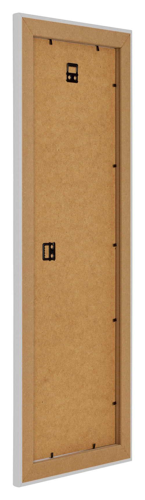 Como MDF Bilderrahmen 33x98cm Weiss Matt Ruckseite Schrag | Yourdecoration.at