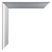Como MDF Bilderrahmen 35x35cm Aluminium Geburstet Ecke | Yourdecoration.at