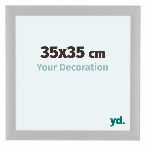 Como MDF Bilderrahmen 35x35cm Weiss Matt Vorne Messe | Yourdecoration.at