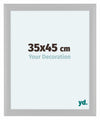 Como MDF Bilderrahmen 35x45cm Weiss Matt Vorne Messe | Yourdecoration.at