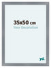 Como MDF Bilderrahmen 35x50cm Aluminium Geburstet Vorne Messe | Yourdecoration.at
