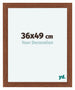 Como MDF Bilderrahmen 36x49cm Nussbaum Vorne Vorne | Yourdecoration.at