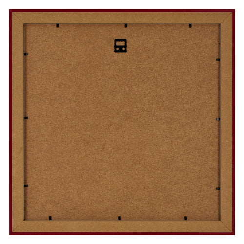 Como MDF Bilderrahmen 40x40cm Weinrot Gewischt Ruckseite | Yourdecoration.at