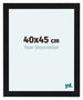 Como MDF Bilderrahmen 40x45cm Schwarz Matt Vorne Messe | Yourdecoration.at