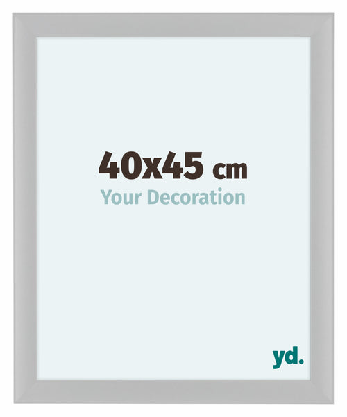 Como MDF Bilderrahmen 40x45cm Weiss Hochglanz Vorne Messe | Yourdecoration.at