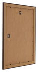 Como MDF Bilderrahmen 40x55cm Eiche Dunkel Ruckseite Schrag | Yourdecoration.at