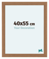 Como MDF Bilderrahmen 40x55cm Nussbaum Hell Vorne Messe | Yourdecoration.at