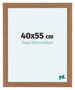 Como MDF Bilderrahmen 40x55cm Nussbaum Hell Vorne Messe | Yourdecoration.at