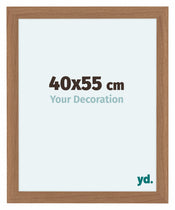 Como MDF Bilderrahmen 40x55cm Nussbaum Hell Vorne Messe | Yourdecoration.at