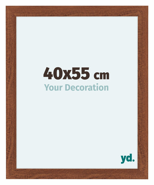 Como MDF Bilderrahmen 40x55cm Nussbaum Vorne Messe | Yourdecoration.at