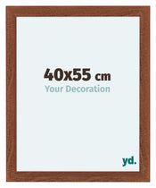 Como MDF Bilderrahmen 40x55cm Nussbaum Vorne Messe | Yourdecoration.at
