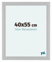 Como MDF Bilderrahmen 40x55cm Weiss Hochglanz Vorne Messe | Yourdecoration.at