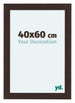 Como MDF Bilderrahmen 40x60cm Eiche Dunkel Vorne Messe | Yourdecoration.at