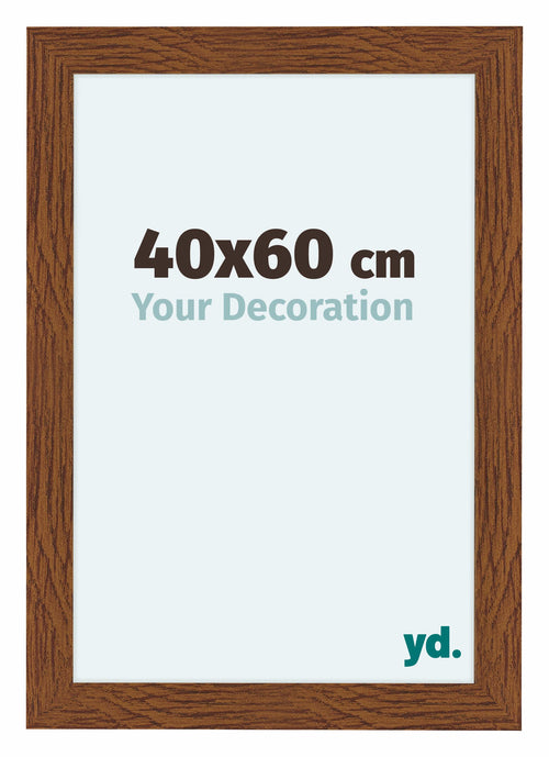 Como MDF Bilderrahmen 40x60cm Eiche Rustiek Vorne Messe | Yourdecoration.at