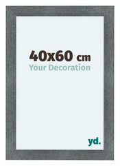Como MDF Bilderrahmen 40x60cm Eisen Gewischt Vorne Messe | Yourdecoration.at