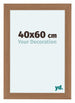 Como MDF Bilderrahmen 40x60cm Nussbaum Hell Vorne Messe | Yourdecoration.at