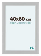 Como MDF Bilderrahmen 40x60cm Weiss Hochglanz Vorne Messe | Yourdecoration.at