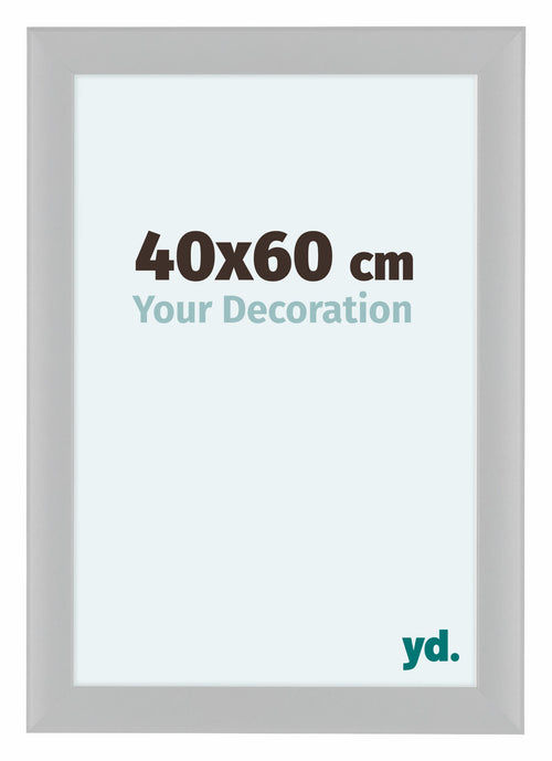 Como MDF Bilderrahmen 40x60cm Weiss Hochglanz Vorne Messe | Yourdecoration.at