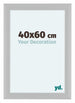Como MDF Bilderrahmen 40x60cm Weiss Hochglanz Vorne Messe | Yourdecoration.at
