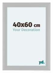 Como MDF Bilderrahmen 40x60cm Weiss Matt Vorne Messe | Yourdecoration.at