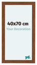 Como MDF Bilderrahmen 40x70cm Eiche Rustiek Vorne Messe | Yourdecoration.at